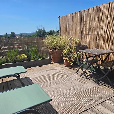 Studio Vert Aix-En-Provence Terrasse, Piscine, Parking-2